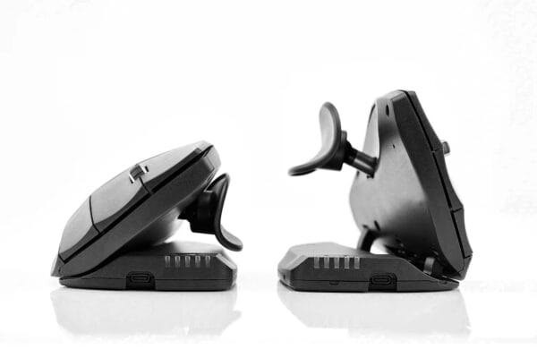 contour unimouse wireless schwarz rechts links hand variante ergopoint