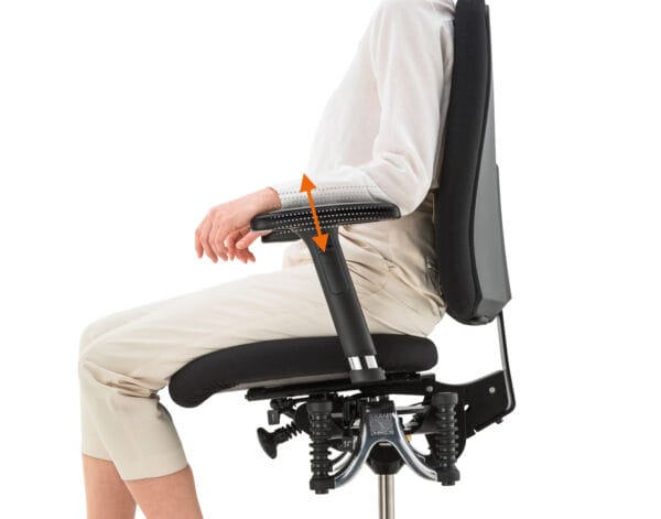 haider bioswing 260 iq armlehnen verstellbar ergopoint