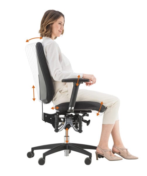 haider bioswing 260 iq sitztiefe stufenlos verstellbar ergopoint