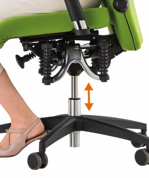 haider bioswing 360 iq 3d sitzhoehe stufenlos verstellbar ergopoint