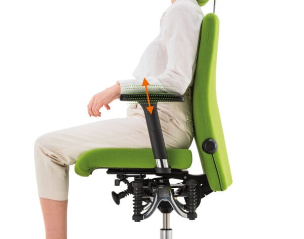 haider bioswing 360 iq armlehnen verstellbar ergopoint