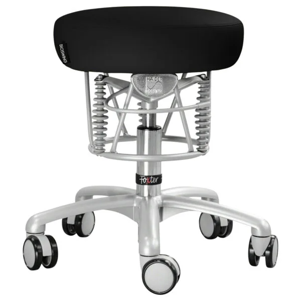 haider-bioswing-foxter-mikrofaser-schwarz-fusskreuz-silber-main-ergopoint
